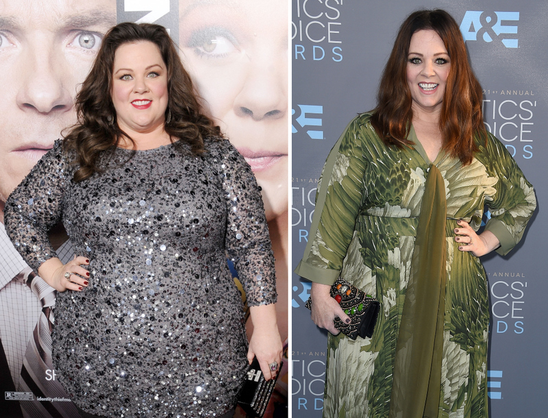 Melissa McCarthy – 75 libras | Getty Images Photo by Gregg DeGuire & Steve Granitz