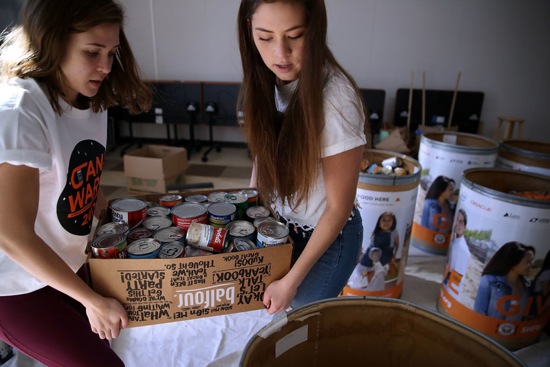 Canned Goods | Getty Images Photo by Justin Sullivan