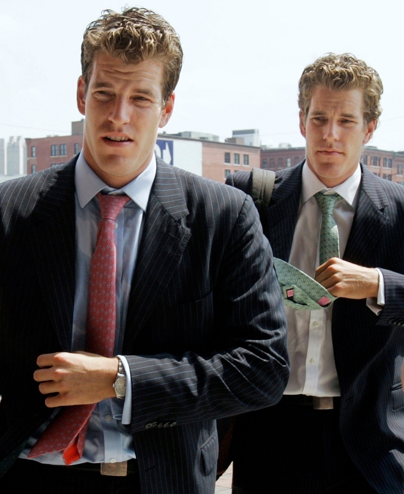 Cameron y Tyler Winklevoss | Alamy Stock Photo