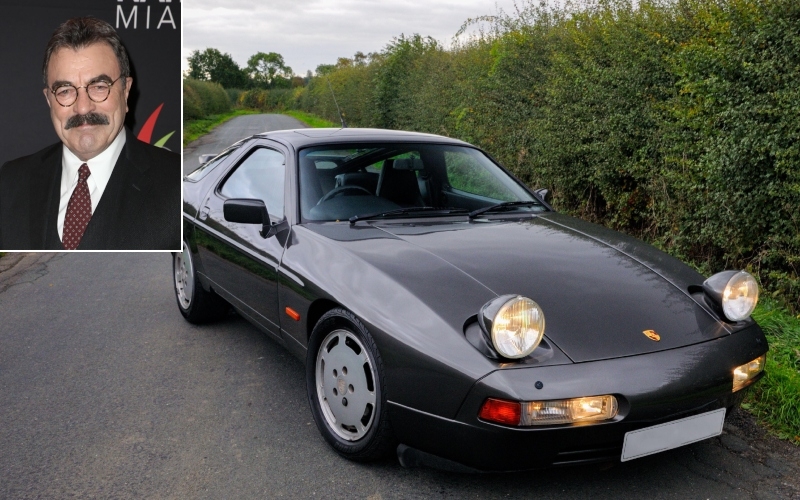 Tom Selleck - Porsche 928 S4 $30K | Getty Images Photo by Alexander Tamargo & Alamy Stock Photo by Rob Scorah