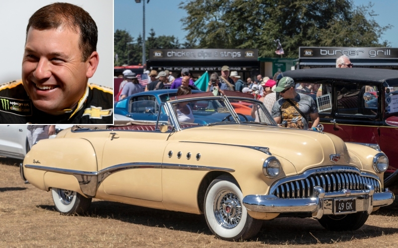 Ryan Newman - Buick Roadmaster Convertible Coupe $8K | Alamy Stock Photo by Jeff Siner/Charlotte Observer/TNS/Alamy Live News/Tribune Content Agency LLC/McClatchy-Tribune & Hugh Williamson