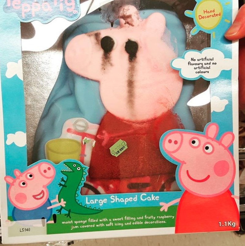 Peppa, the Rebellious Pig | Imgur.com/lategreatkate