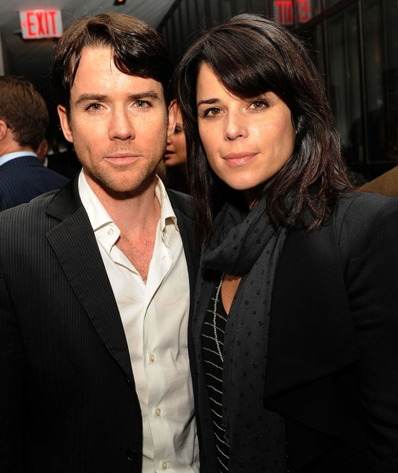 Christian Campbell con su hermana Neve | Getty Images Photo by Stephen Lovekin