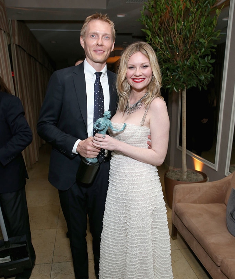 Kirsten Dunst con su hermano Christian | Getty Images Photo by Frazer Harrison