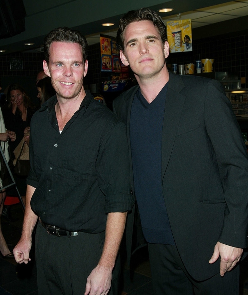 Matt Dillon con su hermano Kevin | Getty Images Photo by Evan Agostini