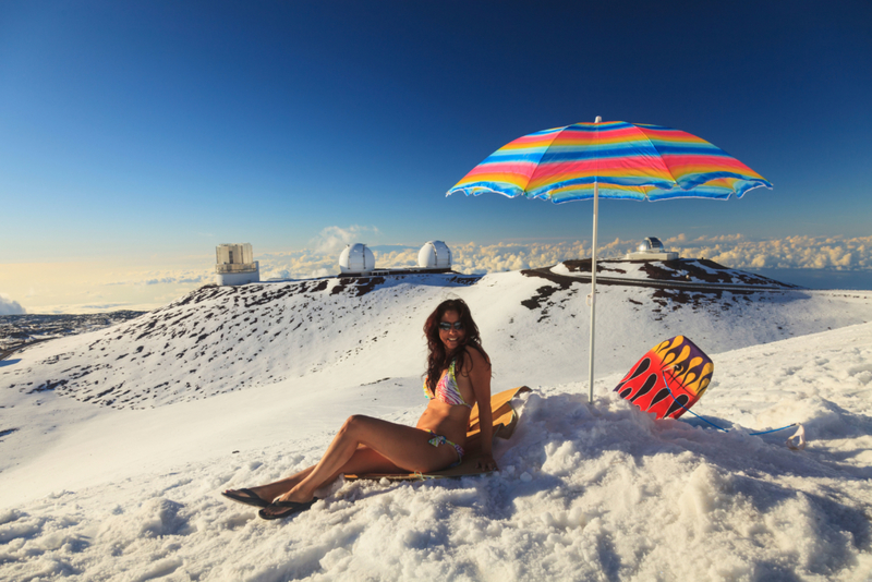 There’s Snow in Hawaii | Alamy Stock Photo by Design Pics Inc/Stuart Westmorland