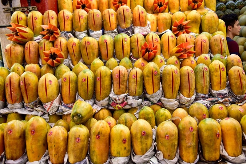 What’s Papaya Gotta Do With It? | Getty Images Photo by PEDRO PARDO