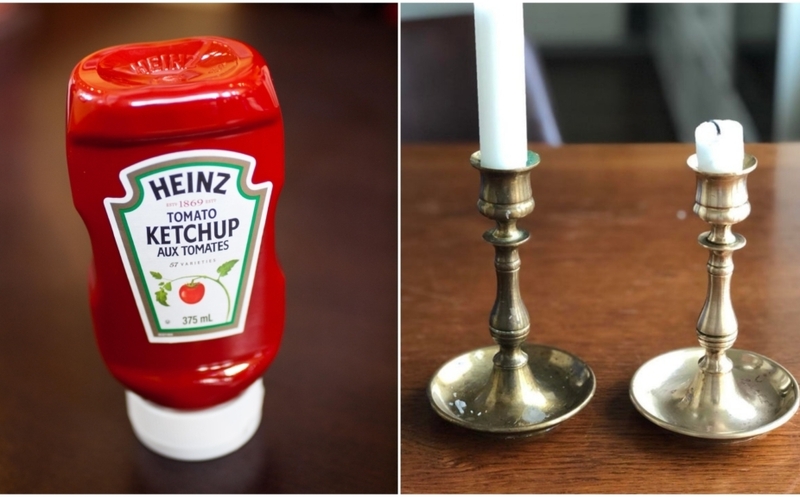 Limpiar cubiertos con ketchup | Alamy Stock Photo/reddit.com/Bo0ombaklak