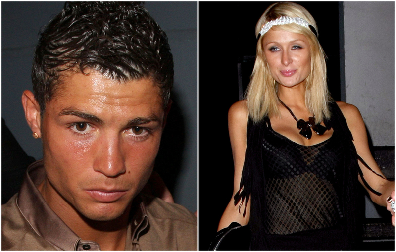 Ronaldo and Paris Hilton | Alamy Stock Photo