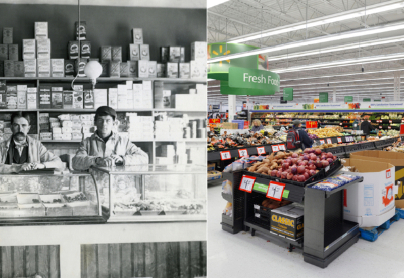 Grocery Stores | Donna Beeler/Shutterstock & Alamy Stock Photo by Oleksiy Maksymenko 