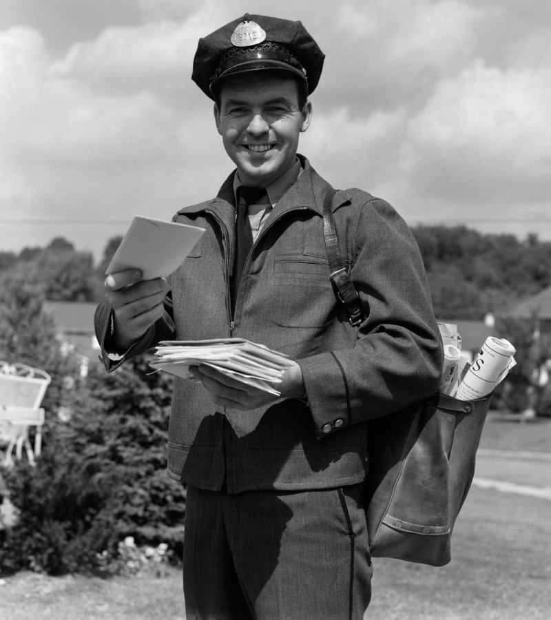 Recibiendo el correo dos veces al día | Alamy Stock Photo by ClassicStock/H.ARMSTRONG ROBERTS