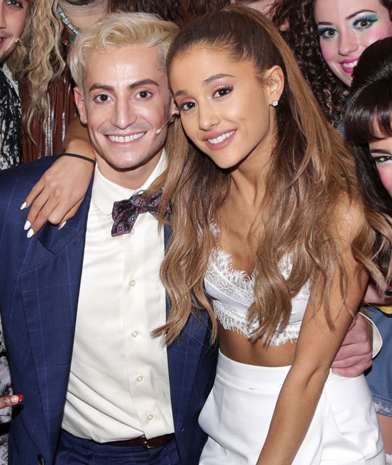 Ariana Grande con su hermano Frankie | Getty Images Photo by Bruce Glika