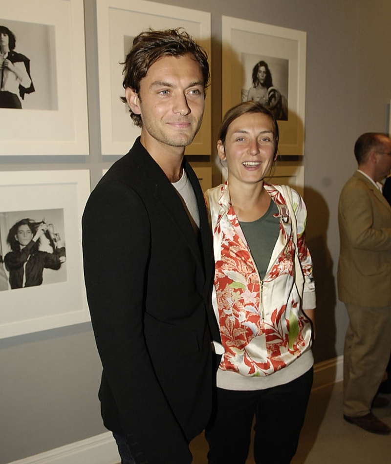 Jude Law con su hermana Natasha | Getty Images Photo by Nick Harvey