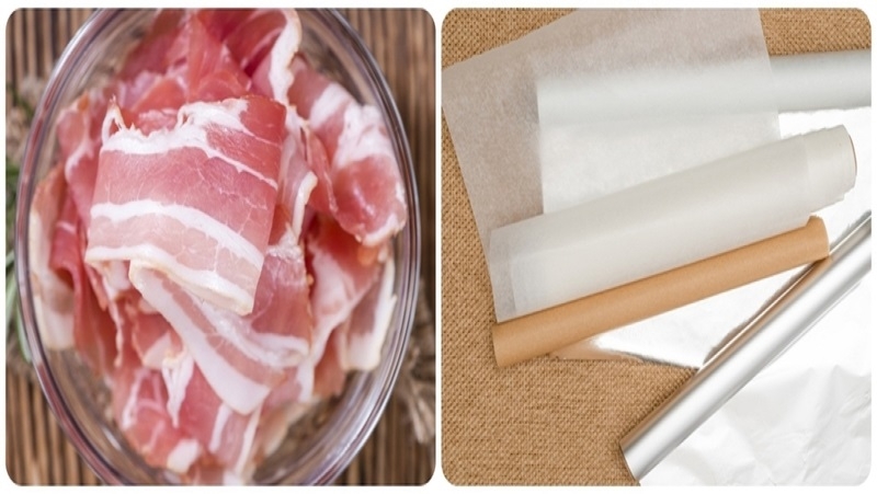 Truco con tocino y papel encerado | Shutterstock