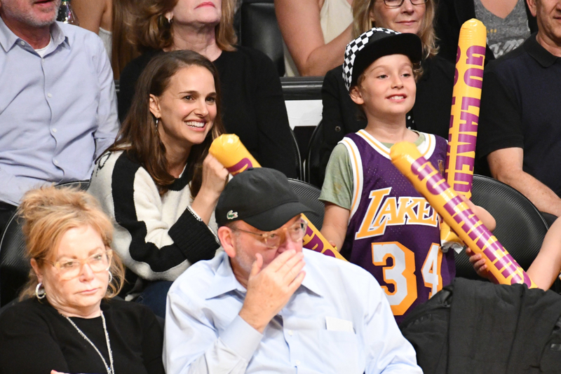 Natalie Portman y Aleph | Getty Images Photo by Allen Berezovsky