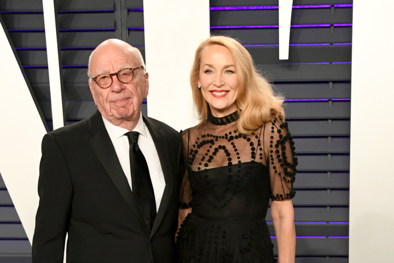 Jerry Hall y Rupert Murdoch | Getty Images Photo by Jon Kopaloff