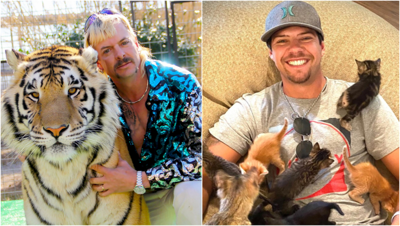 Joe Exotic y Dillon Passage | MovieStillsDB & Instagram.com/dillert_lclm