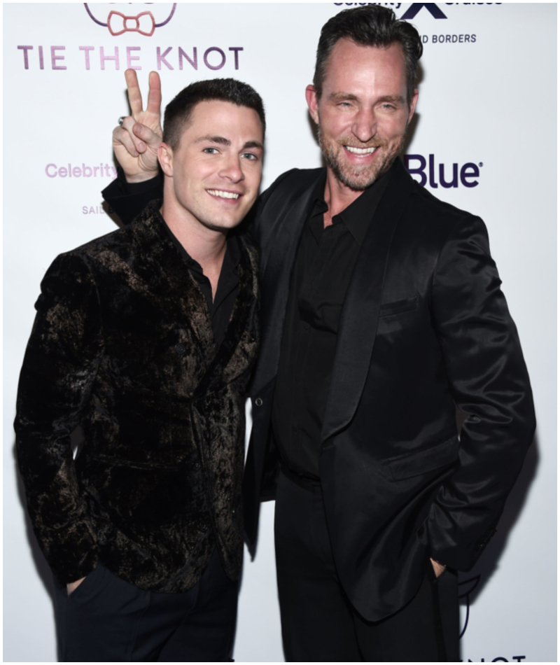 Colton Haynes y Jeff Leatham  | Getty Images Photo by Amanda Edwards/WireImage