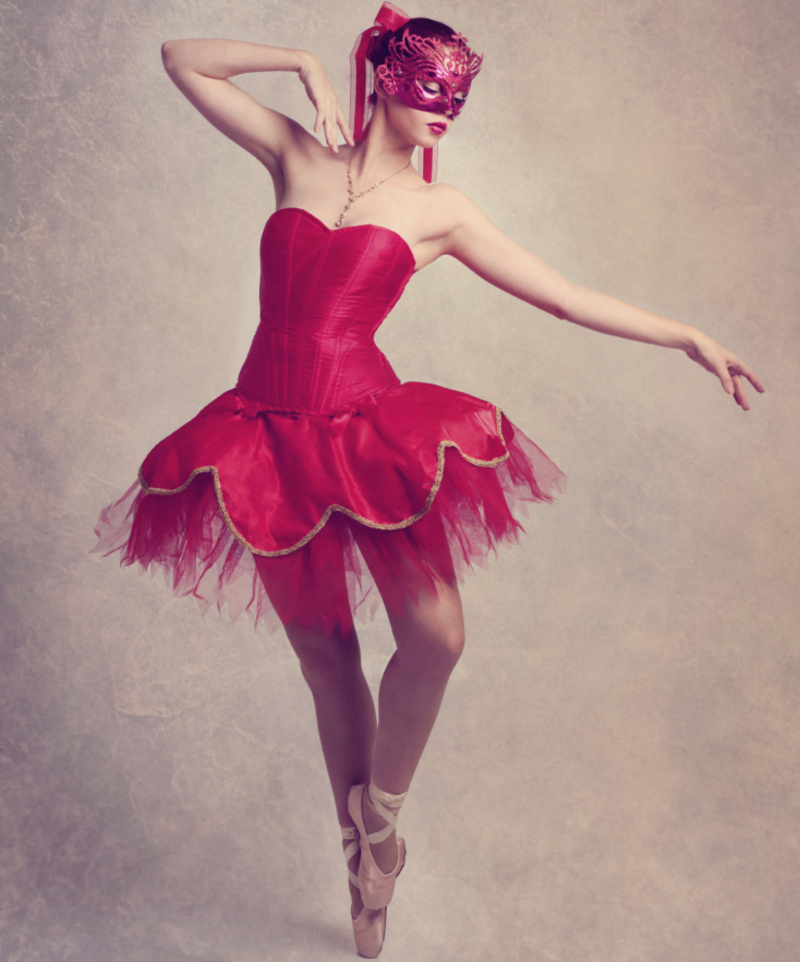 Las bailarinas solían bailar con máscaras | Shutterstock