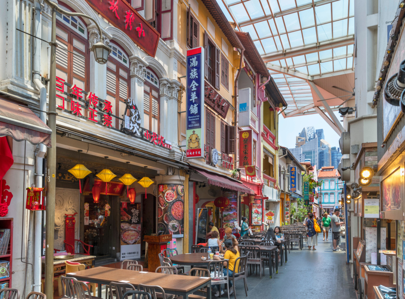 Join the Queue at Hawker Center | Alamy Stock Photo by Ian Dagnall