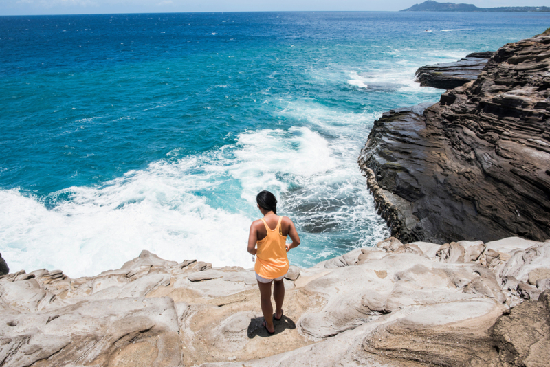 Cliff Diving Is a Thing | Alamy Stock Photo by Cultura Creative Ltd/Rosanna U