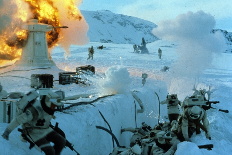 Las tropas rebeldes en Hoth | Alamy Stock Photo by Photo 12