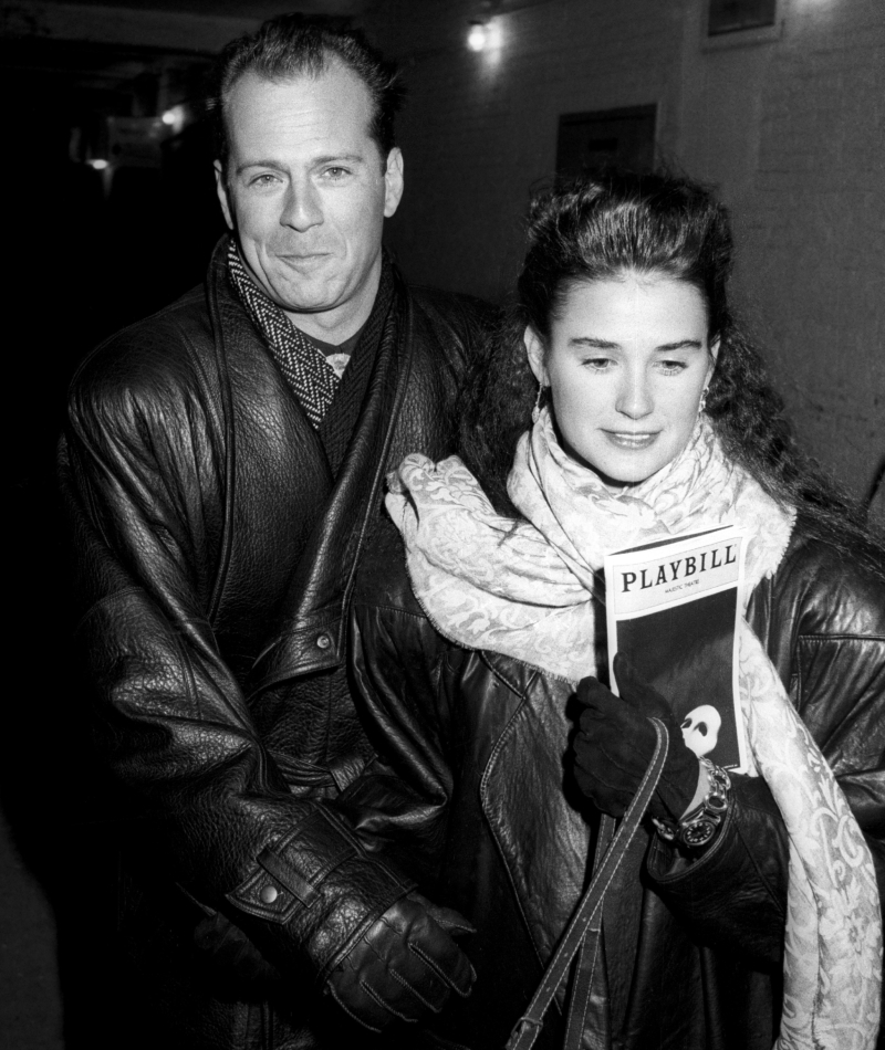 Demi Moore y Bruce Willis son vistos en una obra de Broadway | Getty Images Photo by Tom Wargacki/WireImage