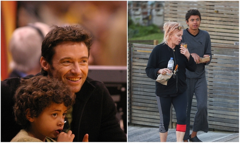 Der Sohn von Hugh Jackman: Oscar Maximilian Jackman | Getty Images Photo by Kevin Reece/WireImage & KHAP/GC Images