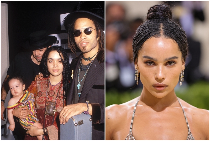 La hija de Lenny Kravitz y Lisa Bonet: Zoë Kravitz | Getty Images Photo by Vinnie Zuffante & Theo Wargo