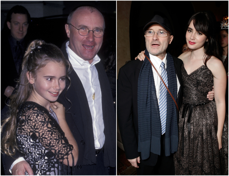 La hija de Phil Collins: Lily Collins | Getty Images Photo by Ron Galella, Ltd. & Todd Williamson