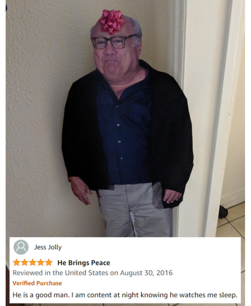 Danny DeVito Mini Cutout | Reddit.com/Dingleator