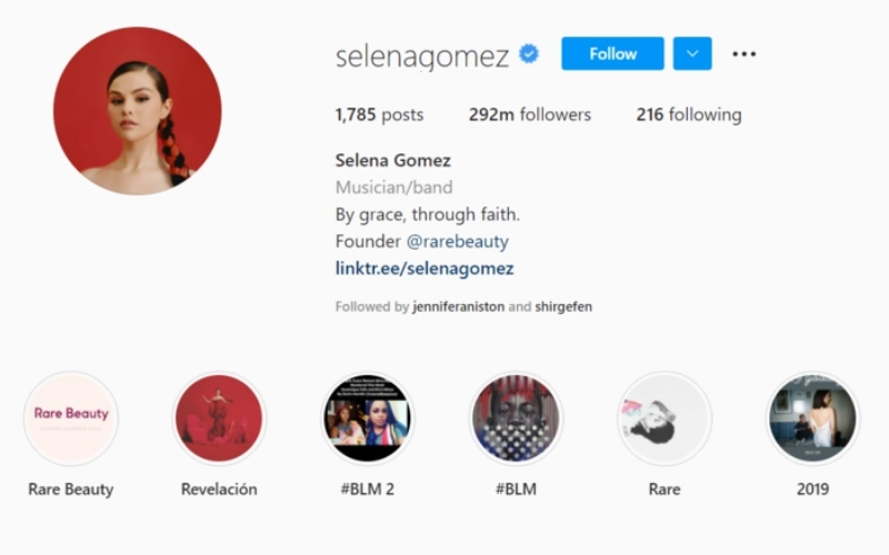 Se convirtió en la primera persona... | Instagram/@selenagomez