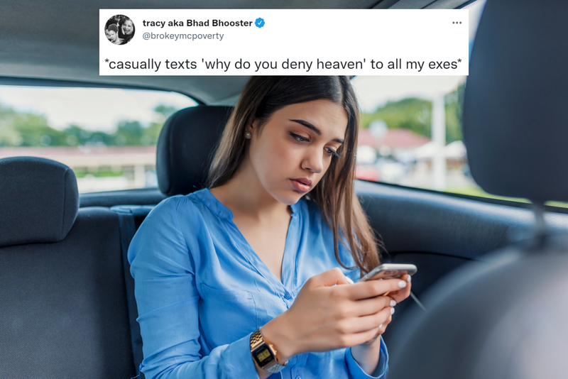 Heaven or Hell? | Shutterstock & Twitter/@brokeymcpoverty