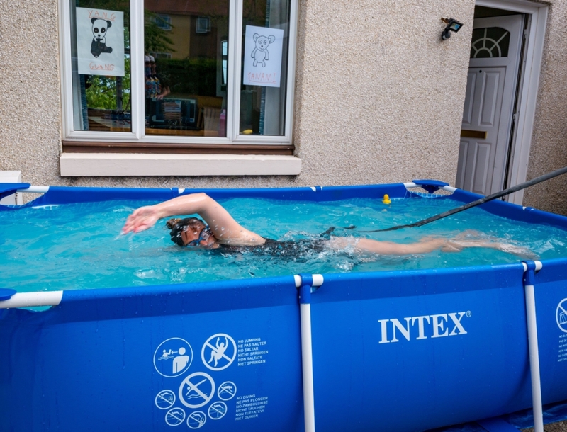 Aquavee Portable Swim System | Alamy Stock Photo