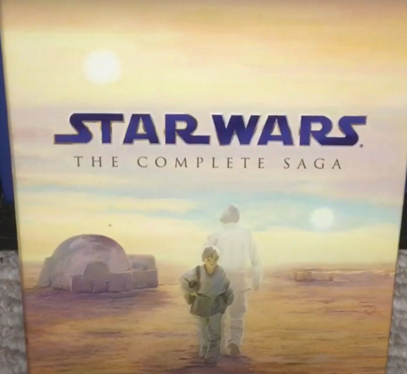 Un set de la trilogía de “Star Wars” en Blu-Ray ofrece un raro huevo de Pascua | Youtube.com/TheDVDFreak