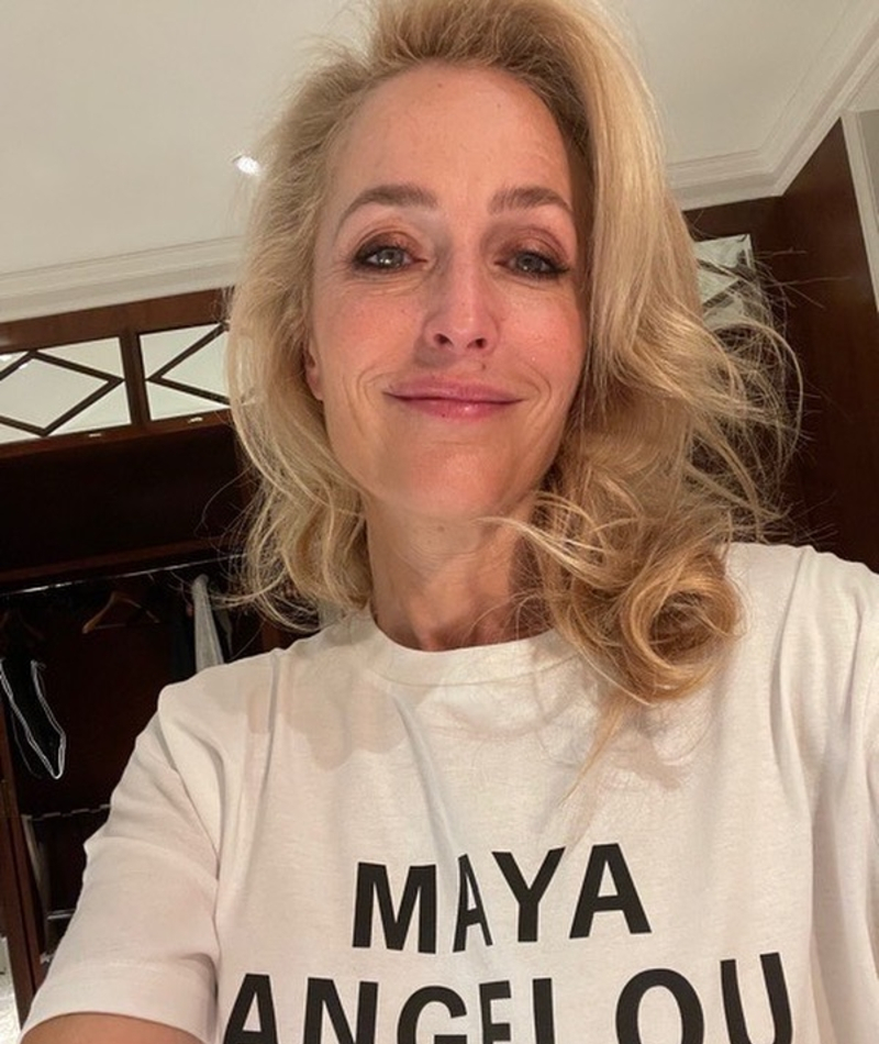 Gillian Anderson – 9 de agosto de 1968 | Instagram/@gilliana