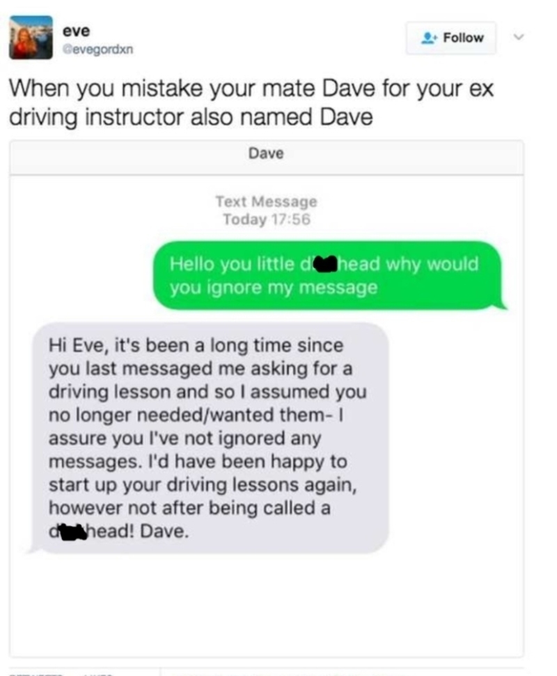 There’s Just Too Many Daves | Twitter/@evegordxn