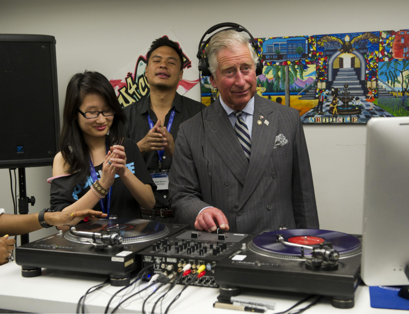 Rey Carlos, el DJ | Alamy Stock Photo by Arthur Edwards/PA Images