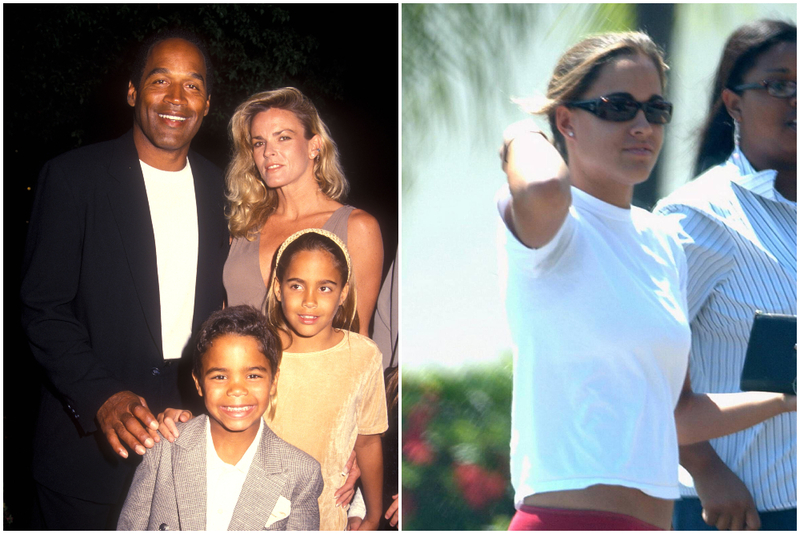 La hija de OJ Simpson: Sydney Simpson | Getty Images Photo by Barry King/WireImage & Alamy Stock Photo by GTCRFOTO/sah