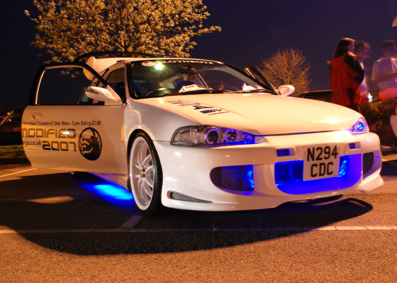 Underbody Glow Lights | Alamy Stock Photo by Robert Kerr 