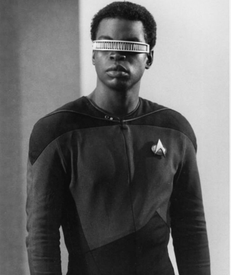 El VISOR de LeVar Burton perjudicó su visión | MovieStillsDB