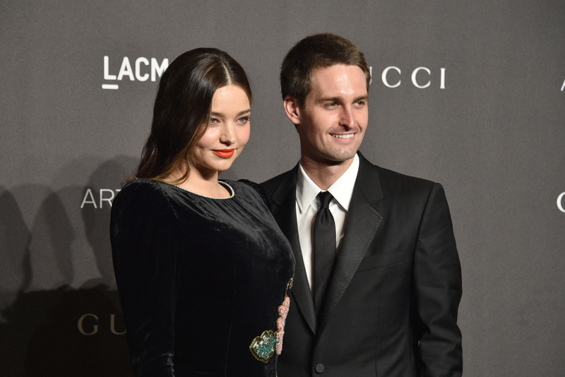 Miranda Kerr y Evan Spiegel | Getty Images Photo by David Crotty/Patrick McMullan 