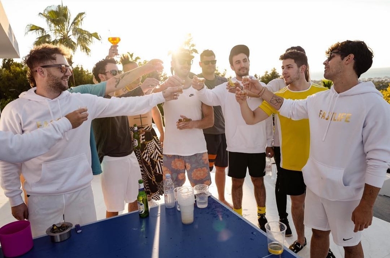 Their Bachelor Party Got a Bit Too Loco | Instagram/@joejonas