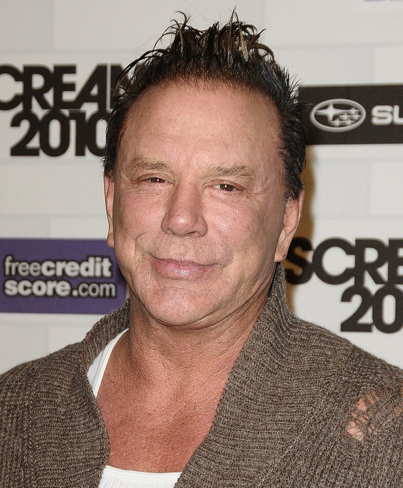 Mickey Rourke | Getty Images Photo by Jason LaVeris