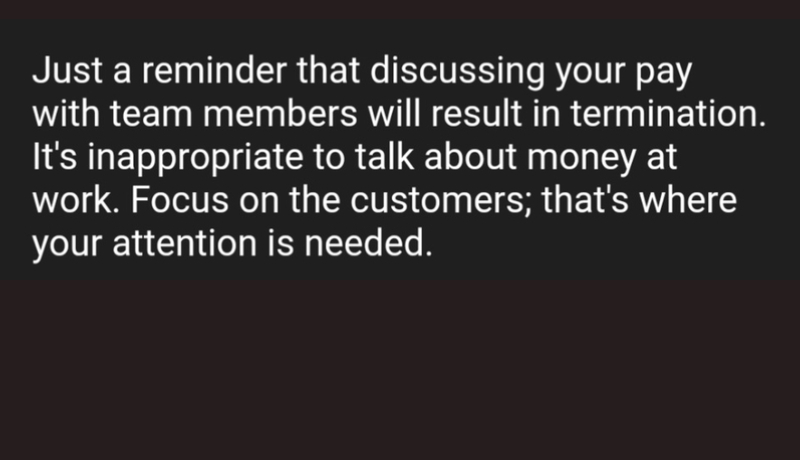 A Hint You Should Start Talking About Your Pay | Reddit.com/getyourtimeback