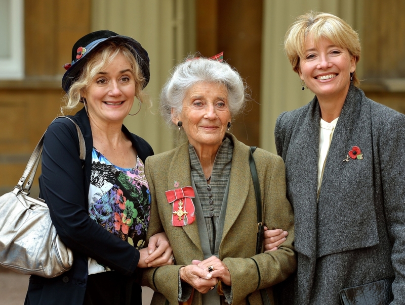 Emma Thompson and Sophie Thompson | Alamy Stock Photo by PA Images/John Stillwell