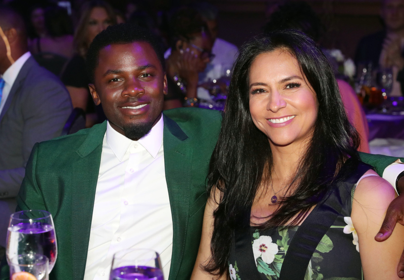 Derek Luke y la actriz Sophia Adella | Getty Images Photo by Johnny Nunez/WireImage