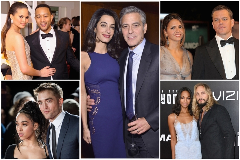 Echa un vistazo a estas impresionantes e inspiradoras parejas mixtas de celebridades | Getty Images Photo by Michael Loccisano & Samir Hussein/WireImage & Mike Coppola & Dominique Charriau/WireImage & Araya Doheny/WireImage