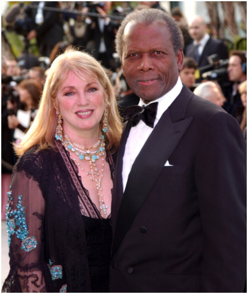 Sidney Portier y Joanna Shimkus | Getty Images Photo by Jon Kopaloff/FilmMagic