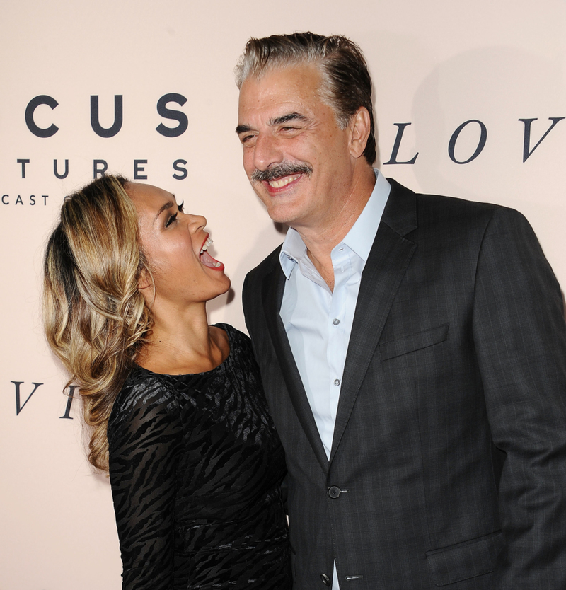 Chris Noth y Tara Lynn Wilson | Getty Images Photo by Jason LaVeris/FilmMagic